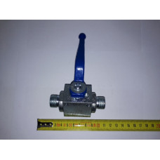 Кран гідравлічний 2х ходовий S24хS24 (М20x1,5-М20x1,5)
