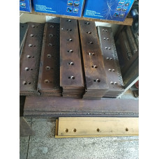 Нож ковша 2500х180х16  с наплавкой